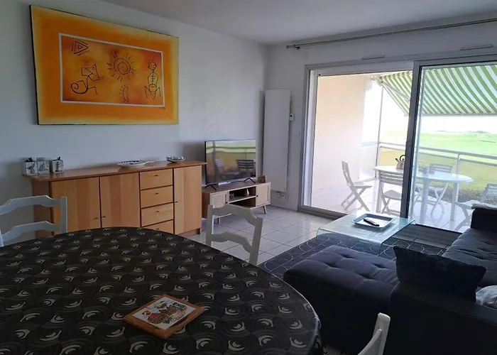 Duplex Face Avec Piscine, Quartier Golf, 2 Chambres, 2 Salles D'eau, Parking Prive - Fr-1-323-513