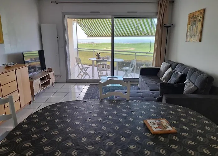 Duplex Face Avec Piscine, Quartier Golf, 2 Chambres, 2 Salles D'eau, Parking Prive - Fr-1-323-513 * 생장드몽